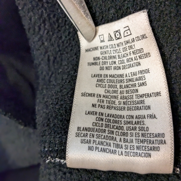 SPYDER 1/4 Zip Mendoza Pullover Heather Grey Black Fleece Sweater Mens LG Winter - Picture 16 of 16